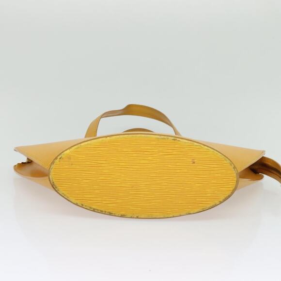 LOUIS VUITTON Epi Saint Jacques Hand Bag Yellow M52279 - Picture 9 of 12